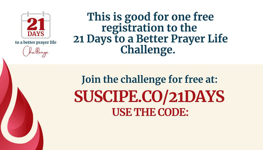 21 Days to a Better Prayer Life Challenge - Gift Certificate